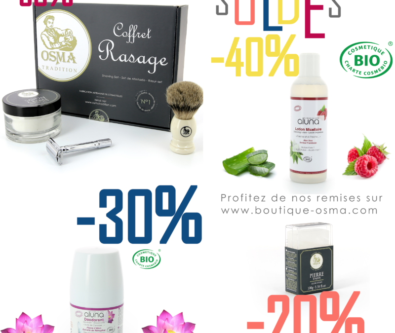 SOLDES sur www.boutique-osma.com